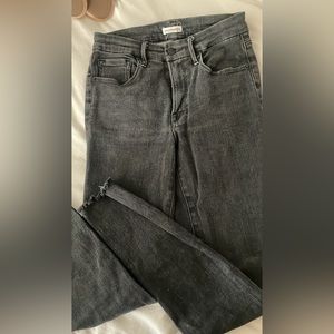 Good American High Rise Skinny Jeans
